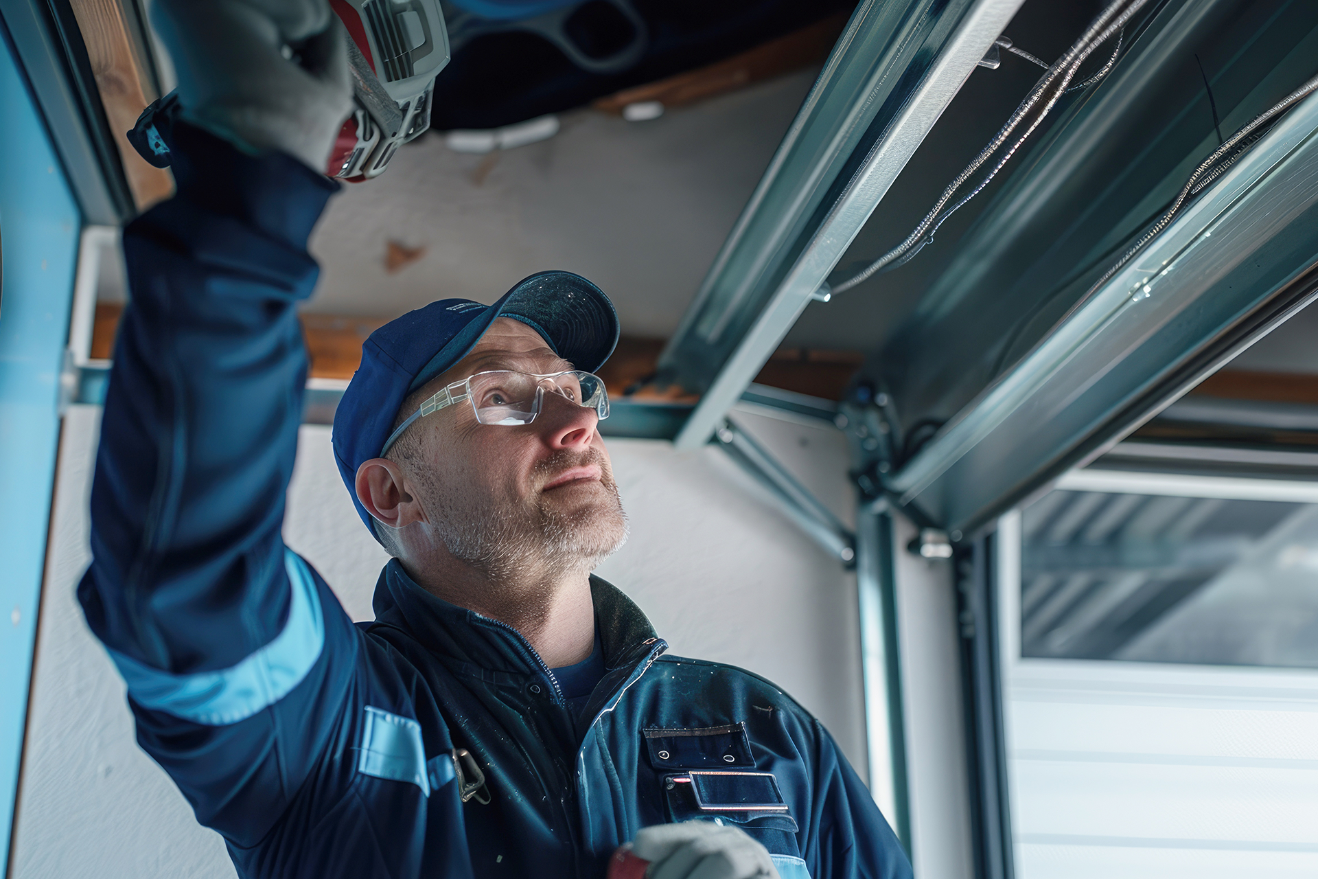 Garage door maintenance and inspection