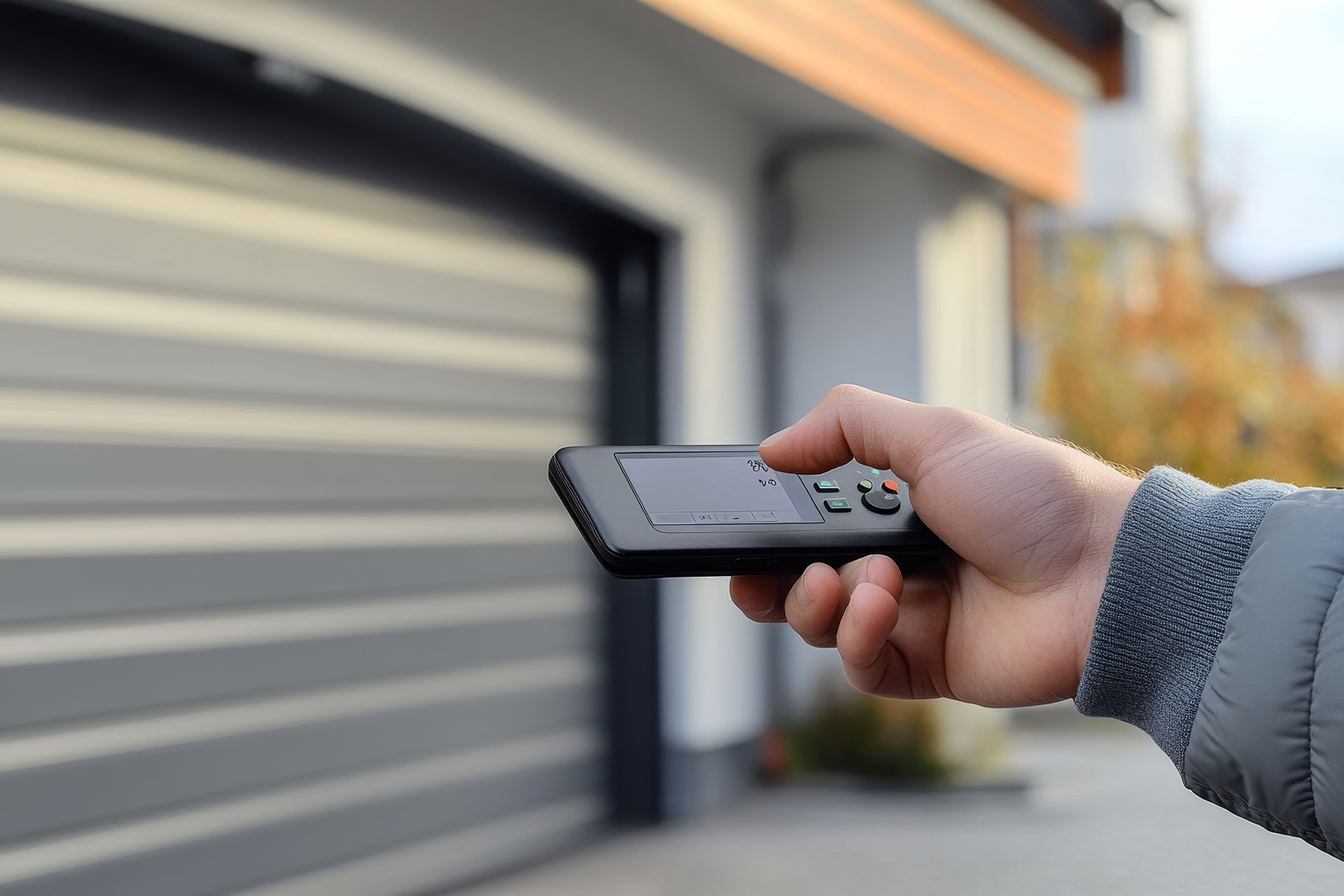 Garage door opener system installation in Los Angeles