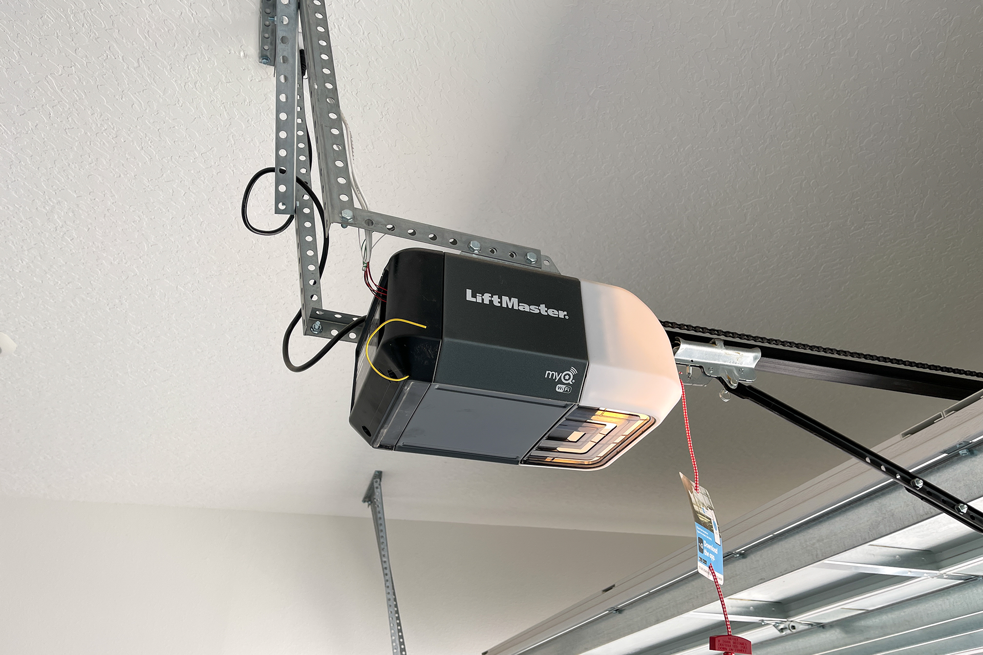 Garage door operator system installed in Los Angeles